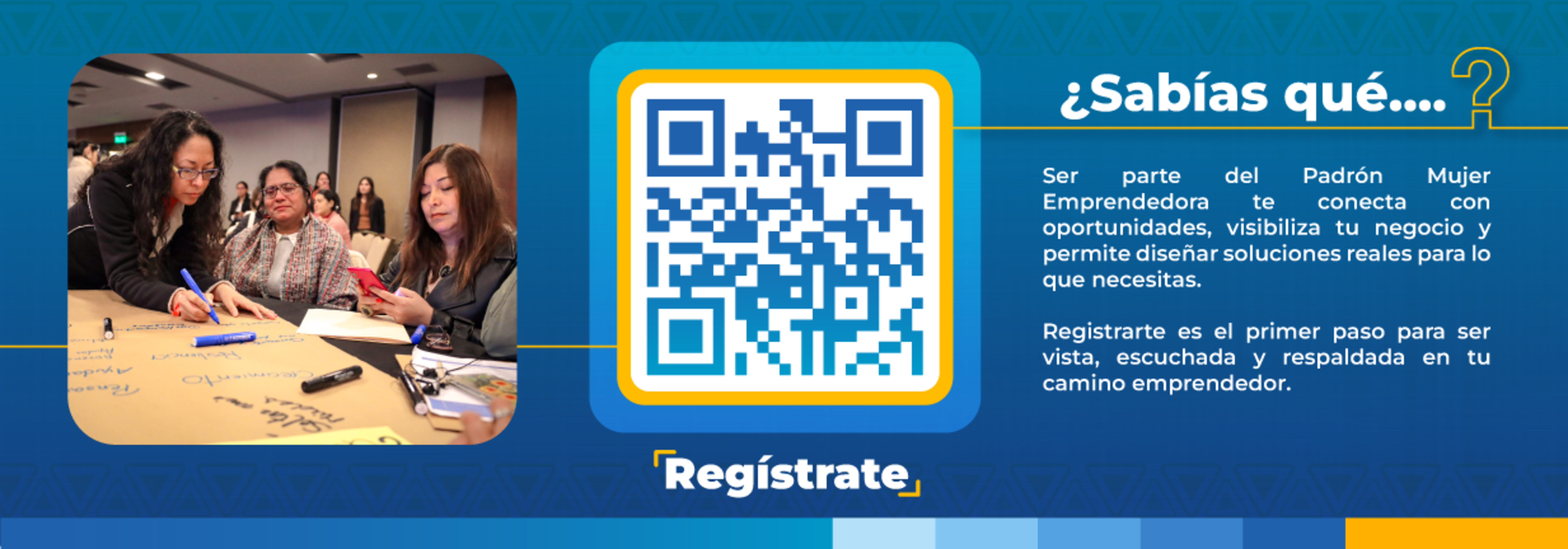 Padrón Mujer Emprendedora: registro que visibiliza negocios y conecta a mujeres con oportunidades y apoyo para emprender